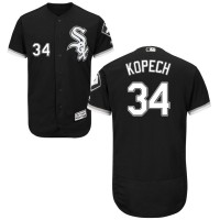 Chicago White Sox #34 Michael Kopech Black Flexbase Authentic Collection Stitched MLB Jersey
