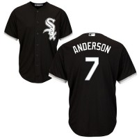 Chicago White Sox #7 Tim Anderson Black New Cool Base Stitched MLB Jersey