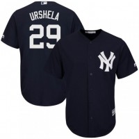 New York Yankees #29 Gio Urshela Navy Blue New Cool Base Stitched MLB Jersey