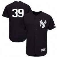 New York Yankees #39 Mike Tauchman Navy Blue Flexbase Authentic Collection Stitched MLB Jersey