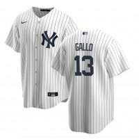 New York New York Yankees #13 Joey Gallo Men's Nike White Home MLB Jersey