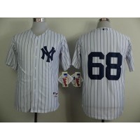 New York Yankees #68 Dellin Betances White Stitched MLB Jersey