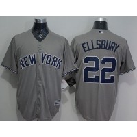 New York Yankees #22 Jacoby Ellsbury Grey New Cool Base Stitched MLB Jersey