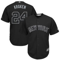 New York Yankees #24 Gary Sanchez Black 