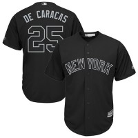 New York Yankees #25 Gleyber Torres Black 