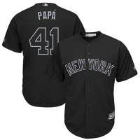 New York Yankees #41 Miguel Andujar Black 