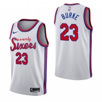 Nike Philadelphia 76ers #23 Trey Burke 2019-20 Unveil Classic Edition White Stitched NBA Jersey