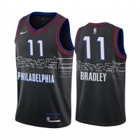 Nike Philadelphia 76ers #11 Tony Bradley Black NBA Swingman 2020-21 City Edition Jersey