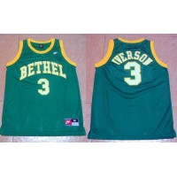 Philadelphia 76ers #3 Allen Iverson Green Bethel High School Nike Stitched NBA Jersey