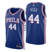 Nike Philadelphia 76ers #44 Paul Reed Royal Men's 2021-22 NBA 75th Anniversary Diamond Swingman Jersey - Icon Edition