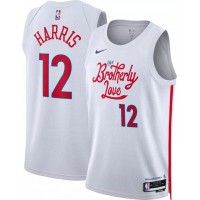 Philadelphia Philadelphia 76ers #12 Tobias Harris Unisex Nike White 2022-23 Swingman Jersey - City Edition
