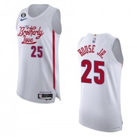 Philadelphia Philadelphia 76ers #25 Danuel House Jr. Nike White 2022-23 Authentic Jersey - City Edition