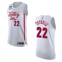 Philadelphia Philadelphia 76ers #22 Matisse Thybulle Nike White 2022-23 Authentic Jersey - City Edition