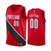 Nike Portland Trail Blazers #00 Carmelo Anthony Men's 2019-20 Red Statement Edition Swingman NBA Jersey
