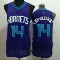 Revolution 30 Charlotte Hornets #14 Michael Kidd-Gilchrist Purple Stitched NBA Jersey