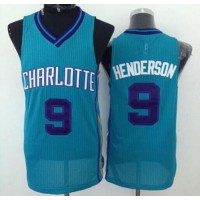 Revolution 30 Charlotte Hornets #9 Gerald Henderson Light Blue Stitched NBA Jersey