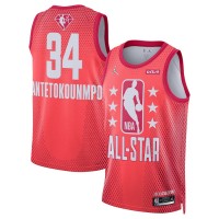 Milwaukee Bucks #34 Giannis Antetokounmpo Jordan Brand 2022 NBA All-Star Game Swingman Jersey - Maroon