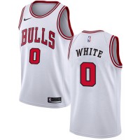 Nike Chicago Bulls #0 Coby White White NBA Swingman Association Edition Jersey
