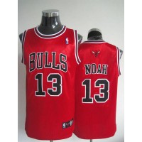 Chicago Bulls #13 Joakim Noah Stitched Red NBA Jersey