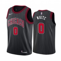 Nike Chicago Bulls #0 Coby White Black 2019-20 Statement Edition NBA Jersey