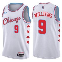 Nike Chicago Bulls #9 Patrick Williams White NBA Swingman City Edition Jersey