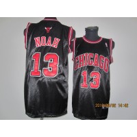 Chicago Bulls #13 Joakim Noah Stitched Black NBA Jersey