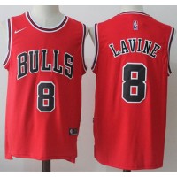 Nike Chicago Bulls #8 Zach LaVine Red NBA Swingman Icon Edition Jersey