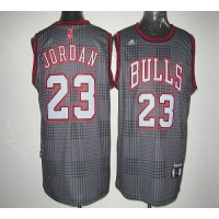 Chicago Bulls #23 Michael Jordan Black Rhythm Fashion Stitched NBA Jersey