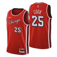 Chicago Chicago Bulls #25 Tyler Cook Men's Nike Red 2021/22 Swingman NBA Jersey - City Edition