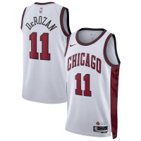 Chicago Chicago Bulls #11 DeMar DeRozan Unisex Nike White 2022-23 Swingman Jersey - City Edition