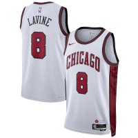 Chicago Chicago Bulls #8 Zach LaVine Unisex Nike White 2022-23 Swingman Jersey - City Edition