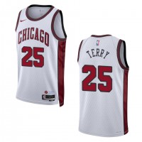 Chicago Chicago Bulls #25 Dalen Terry Unisex Nike White 2022-23 Swingman Jersey - City Edition