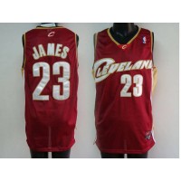 Cleveland Cavaliers #23 LeBron James Stitched Red NBA Jersey