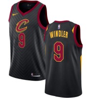 Nike Cleveland Cavaliers #9 Dylan Windler Black NBA Swingman Statement Edition Jersey