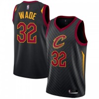 Nike Cleveland Cavaliers #32 Dean Wade Black NBA Swingman Statement Edition Jersey