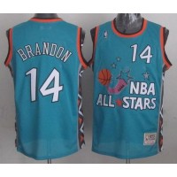 Mitchell And Ness Cleveland Cavaliers #14 Terrell Brandon Light Blue 1996 All-Star Stitched NBA Jersey
