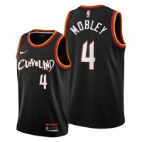 Cleveland Cleveland Cavaliers #4 Evan Mobley Black Jersey