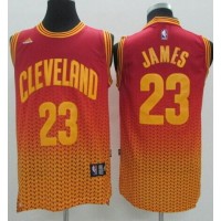 Cleveland Cavaliers #23 LeBron James Red Resonate Fashion Stitched NBA Jersey