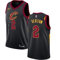 Nike Cleveland Cavaliers #2 Collin Sexton Black NBA Swingman Statement Edition Jersey