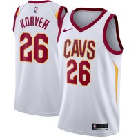 Nike Cleveland Cavaliers #26 Kyle Korver White NBA Swingman Association Edition Jersey