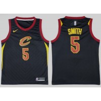 Nike Cleveland Cavaliers #5 J.R. Smith Black NBA Swingman Statement Edition Jersey