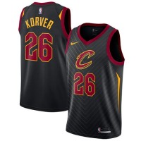 Nike Cleveland Cavaliers #26 Kyle Korver Black NBA Swingman Statement Edition Jersey
