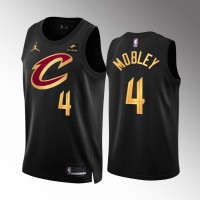 Cleveland Cleveland Cavaliers #4 Evan Mobley Men's Black Nike NBA 2022-23 Statement Edition Jersey