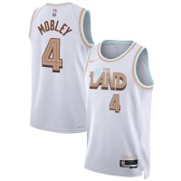 Cleveland Cleveland Cavaliers #4 Evan Mobley Unisex Nike White 2022-23 Swingman Jersey - City Edition