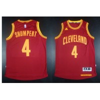 Revolution 30 Cleveland Cavaliers #4 Iman Shumpert Red Stitched NBA Jersey