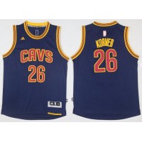 Cleveland Cavaliers #26 Kyle Korver Navy Blue Stitched NBA Jersey