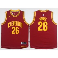 Cleveland Cavaliers #26 Kyle Korver Red Stitched NBA Jersey