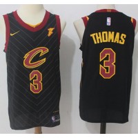 Nike Cleveland Cavaliers #3 Isaiah Thomas Black NBA Swingman Statement Edition Jersey