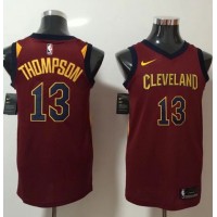 Nike Cleveland Cavaliers #13 Tristan Thompson Red NBA Swingman Icon Edition Jersey