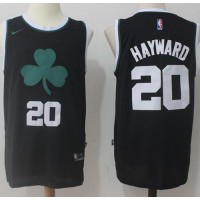 Nike Boston Celtics #20 Gordon Hayward Black Fashion NBA Swingman Jersey